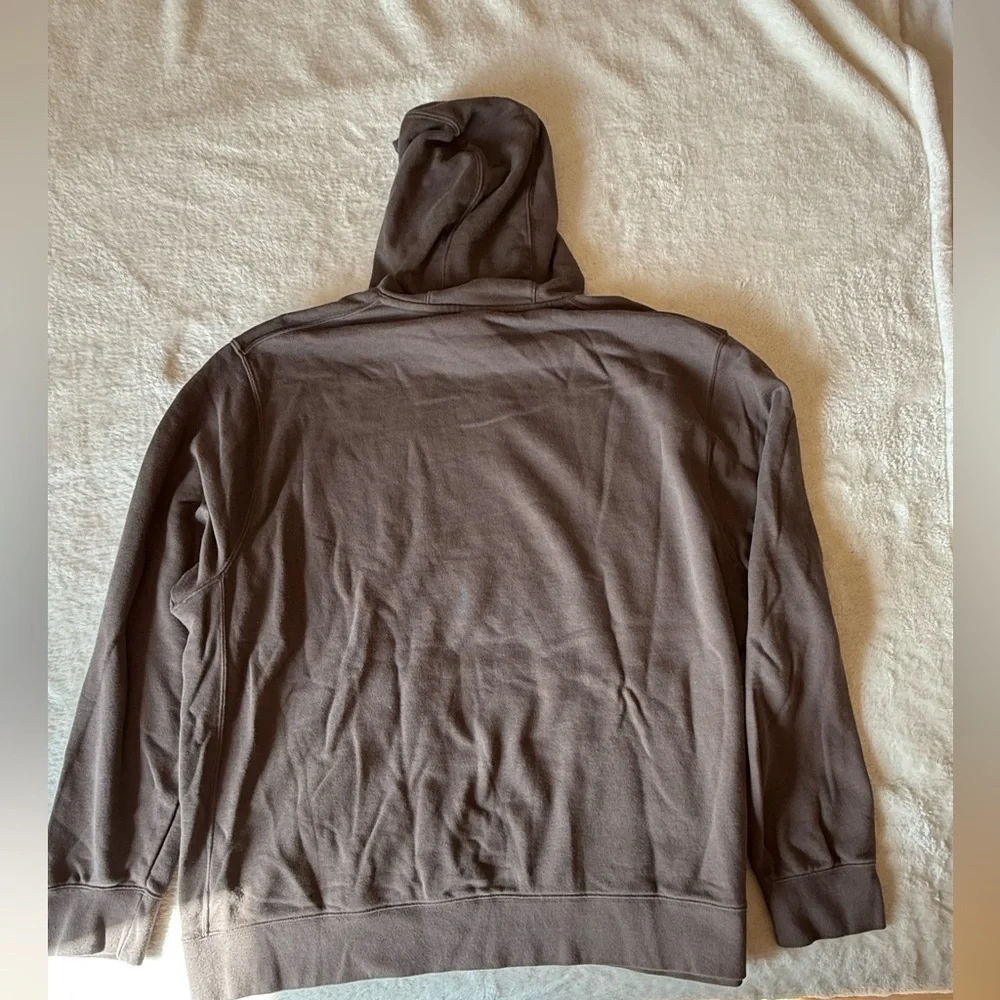 Nike Men's Dark Brown Hoodie with SF‎ logo
